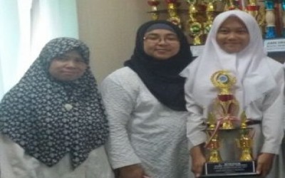 Siswi MTSN Kota Bogor, Raih Juara Tiga Karya Terbaik Dalam Kompetisi Literasi Tingkat Nasional